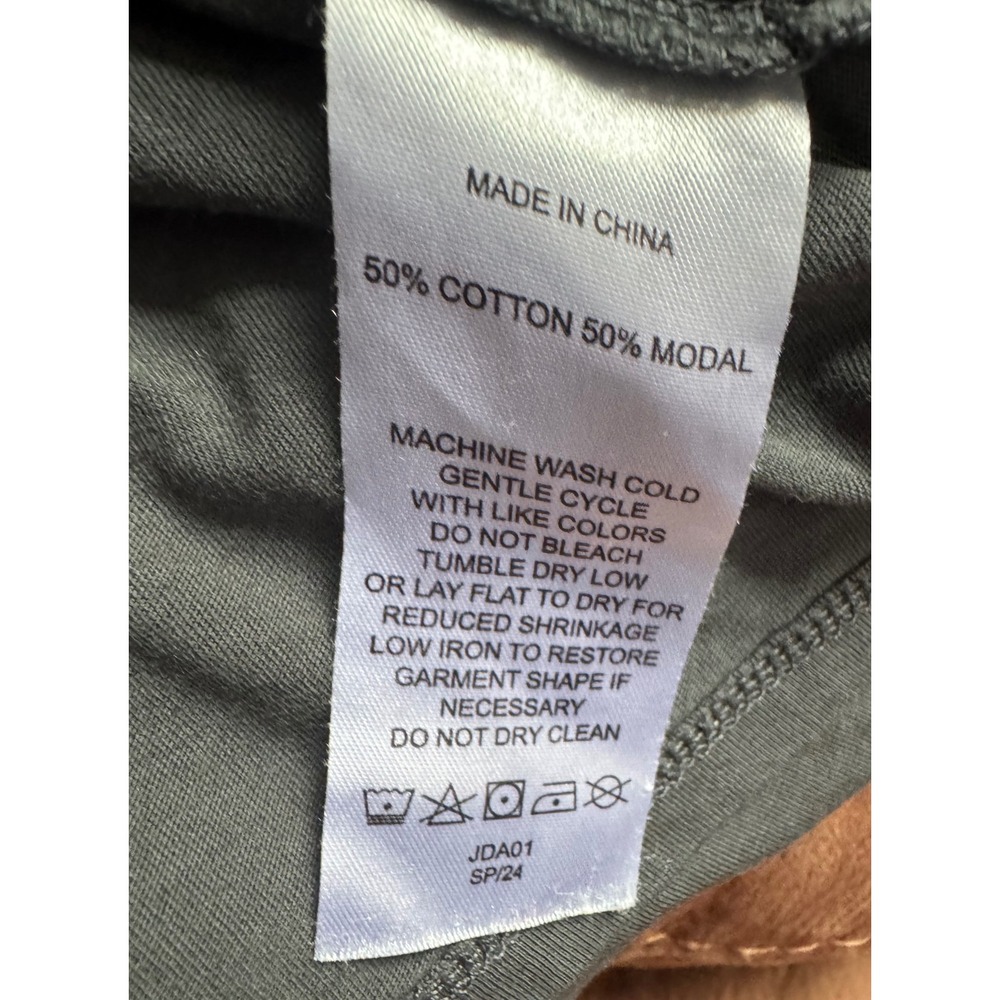 Quince Women's Cotton Modal Scoop Neck Short Sleeve Tee Charcoal Grey Size Small - Picture 4 of 8